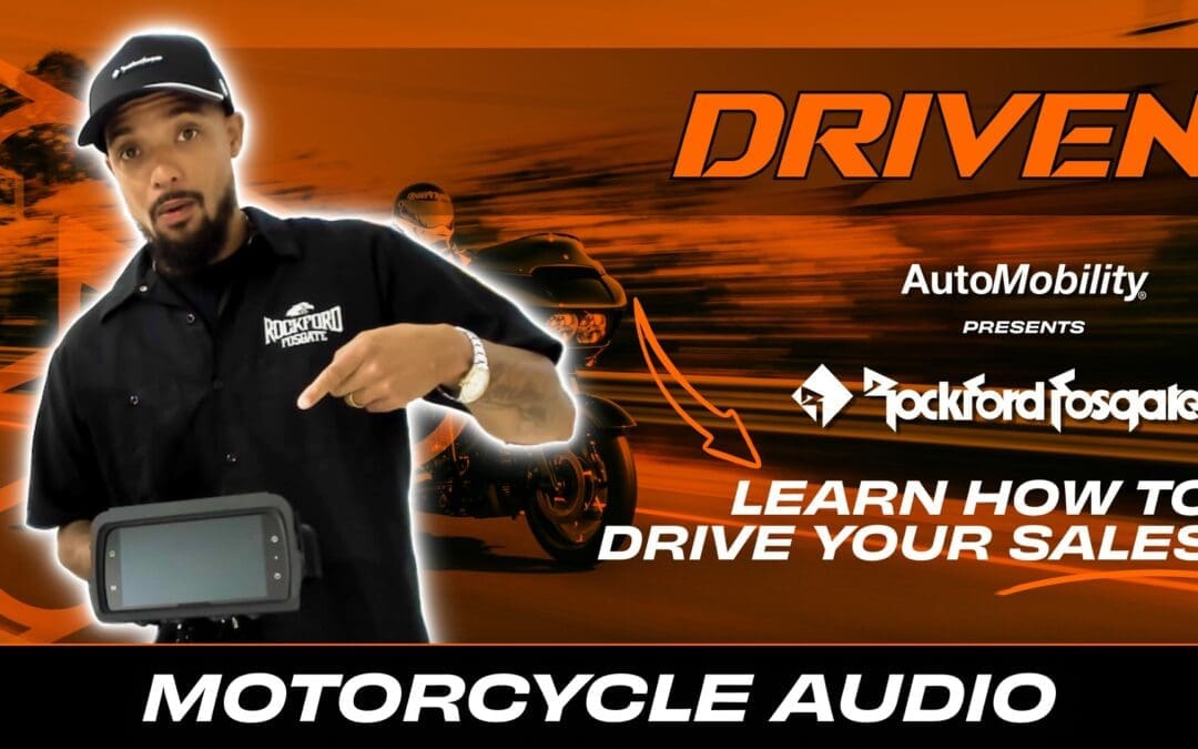 ROCKFORD FOSGATE | MOTORCYCLE AUDIO | DRIVEN